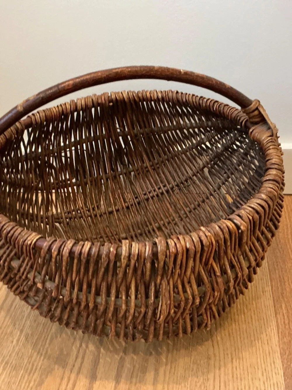 Vintage Weaved Basket